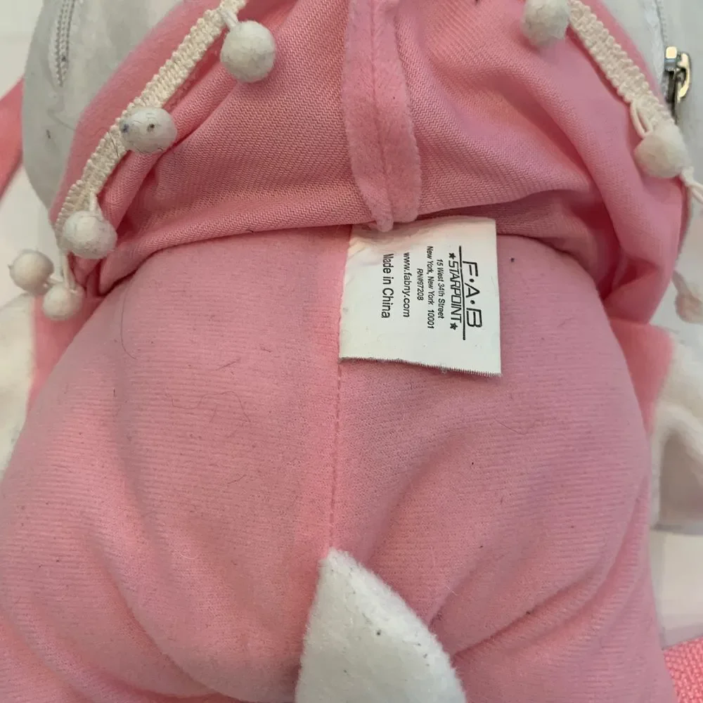 EUC Sanrio Hello Kitty Plush Pom‎ Pom Backpack